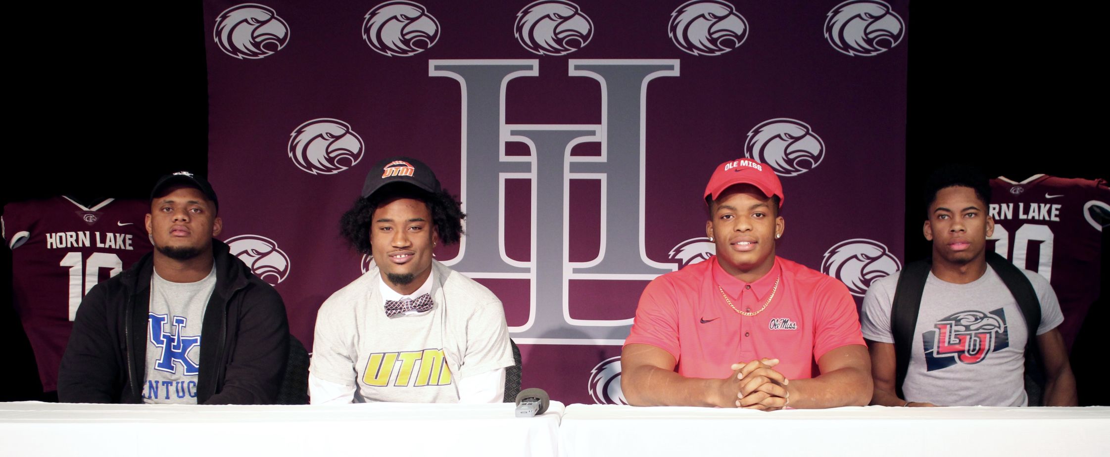 Eagle quartet signs with major college programs